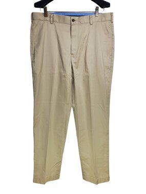Brooks Brothers Light Weight Advantage Chino Clark Pants Men's 36x30 Beige Khaki